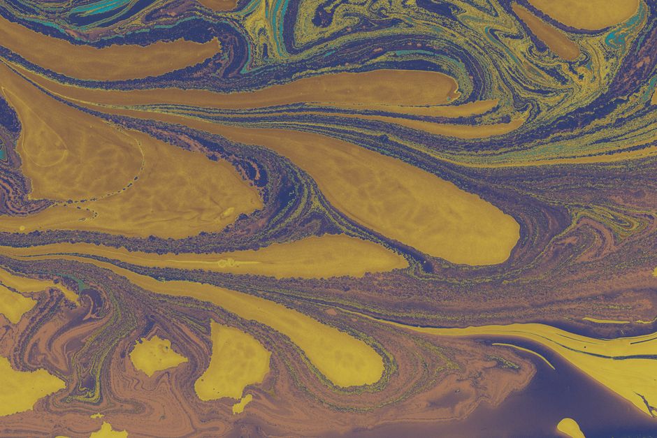 Goudkleurige metallic prints stralen moderne luxe uit